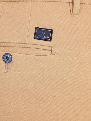 beige cotton blend chinos - 15822933 - Standard Image - 4
