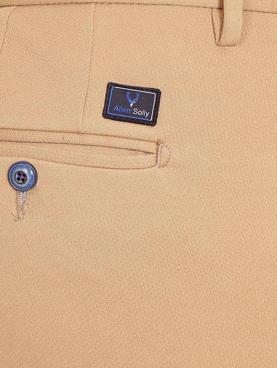 beige cotton blend chinos - 15822933 - Zoom Image - 4