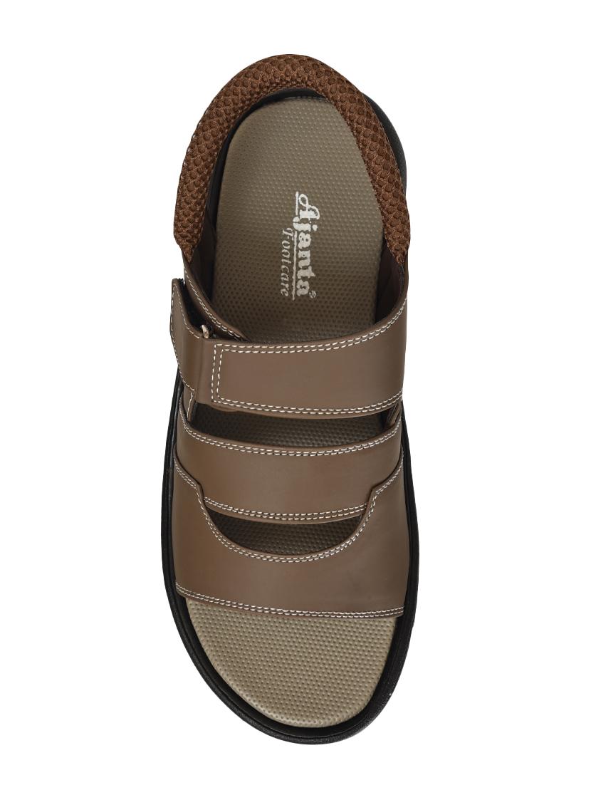 brown back strap sandals - 15824006 - Zoom Image - 4