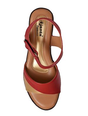 red back strap wedges - 15824223 - Standard Image - 4
