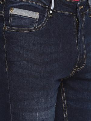 dark blue denim washed jeans - 15824726 - Standard Image - 4