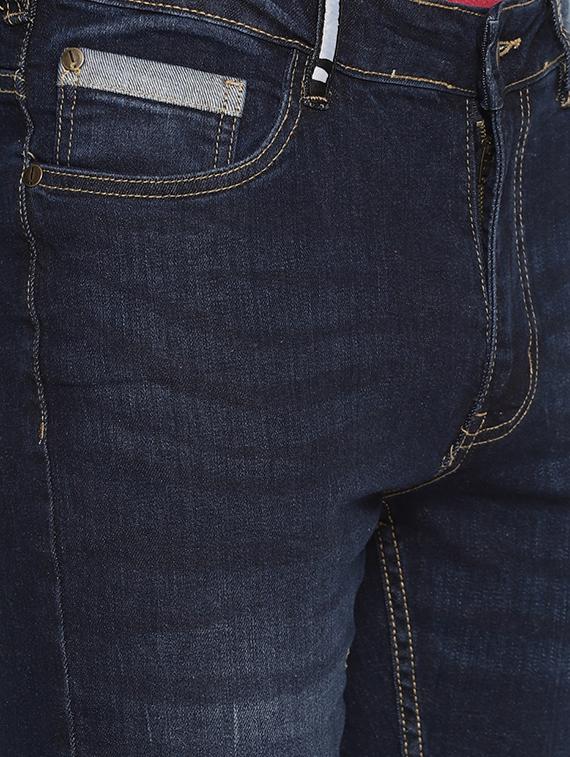 dark blue denim washed jeans - 15824726 - Zoom Image - 4