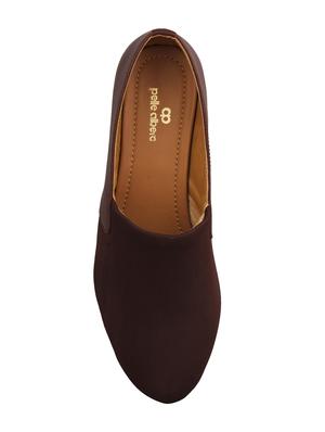 brown slip on wedges - 15824859 - Standard Image - 4