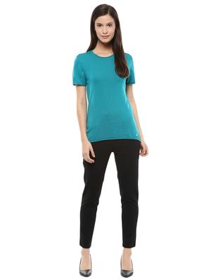 short sleeved knitted top - 15827446 - Standard Image - 4