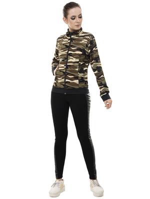 zip up camouflage jacket - 15828861 - Standard Image - 4