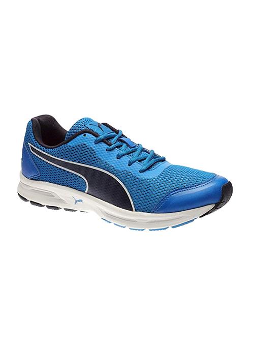 blue Mesh lace up sport shoes - 15833222 - Very Small Image - 1