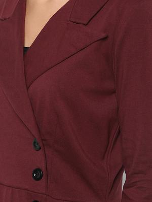pocket detail coat dress - 15833436 - Standard Image - 4
