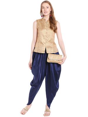 solid patiyala salwar with drawstring - 15835216 - Standard Image - 4