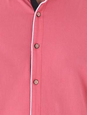 pink cotton casual shirt - 15838445 - Standard Image - 4