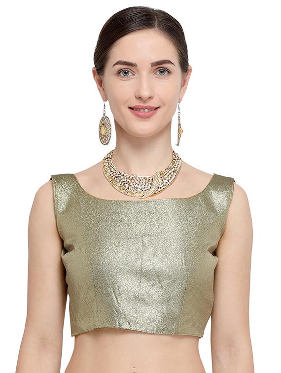 embroidered yellow flared lehenga - 15839996 - Zoom Image - 4