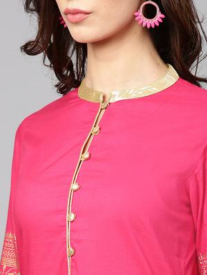 floral printed flared kurta - 15840642 - Standard Image - 4