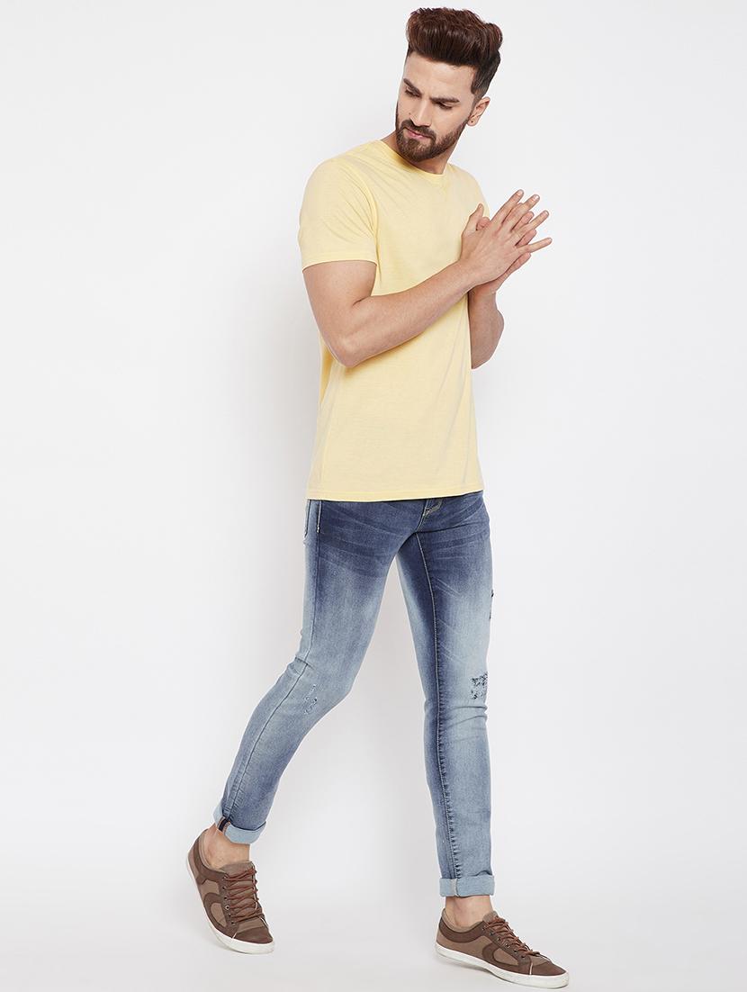blue denim ripped jeans - 15840822 - Zoom Image - 4