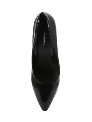 black slip on pumps - 15841978 - Standard Image - 4