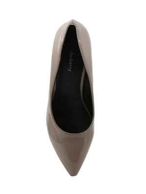 nude patent slip on pumps - 15841979 - Standard Image - 4