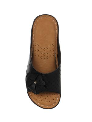 black slip on wedges - 15846422 - Standard Image - 4
