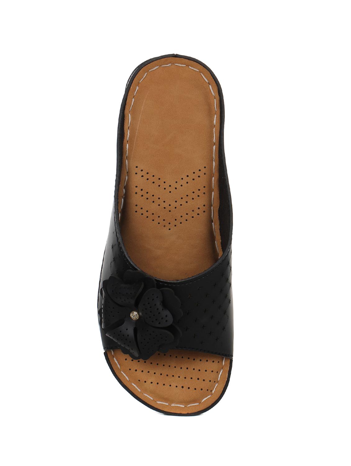 black slip on wedges - 15846422 - Zoom Image - 4
