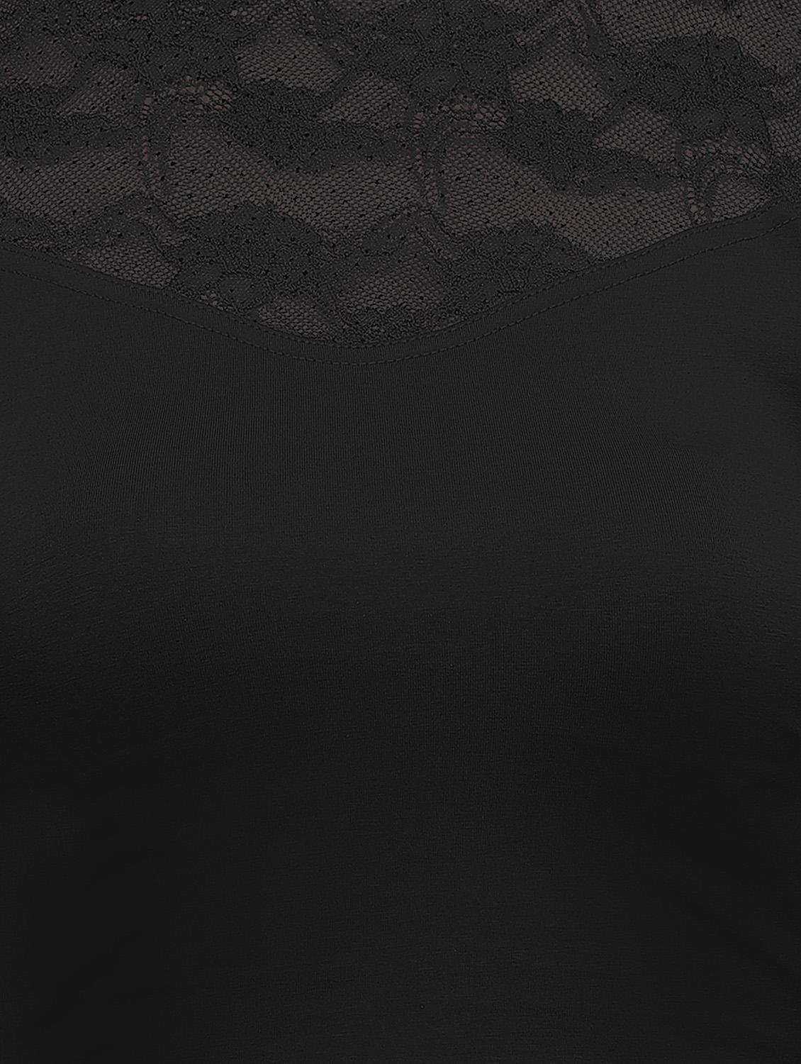 net solid blouse - 15846898 - Zoom Image - 4
