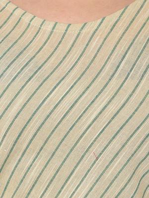 round neck striped belted dress - 15846936 - Standard Image - 4