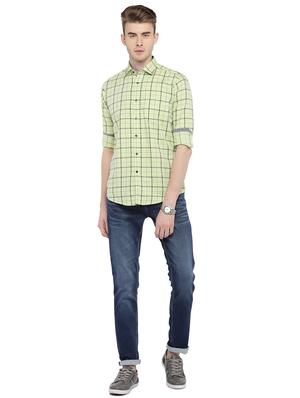 green checkered casual shirt - 15847370 - Standard Image - 4