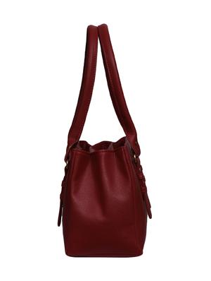 red leatherette (pu) regular handbag - 15848961 - Standard Image - 4
