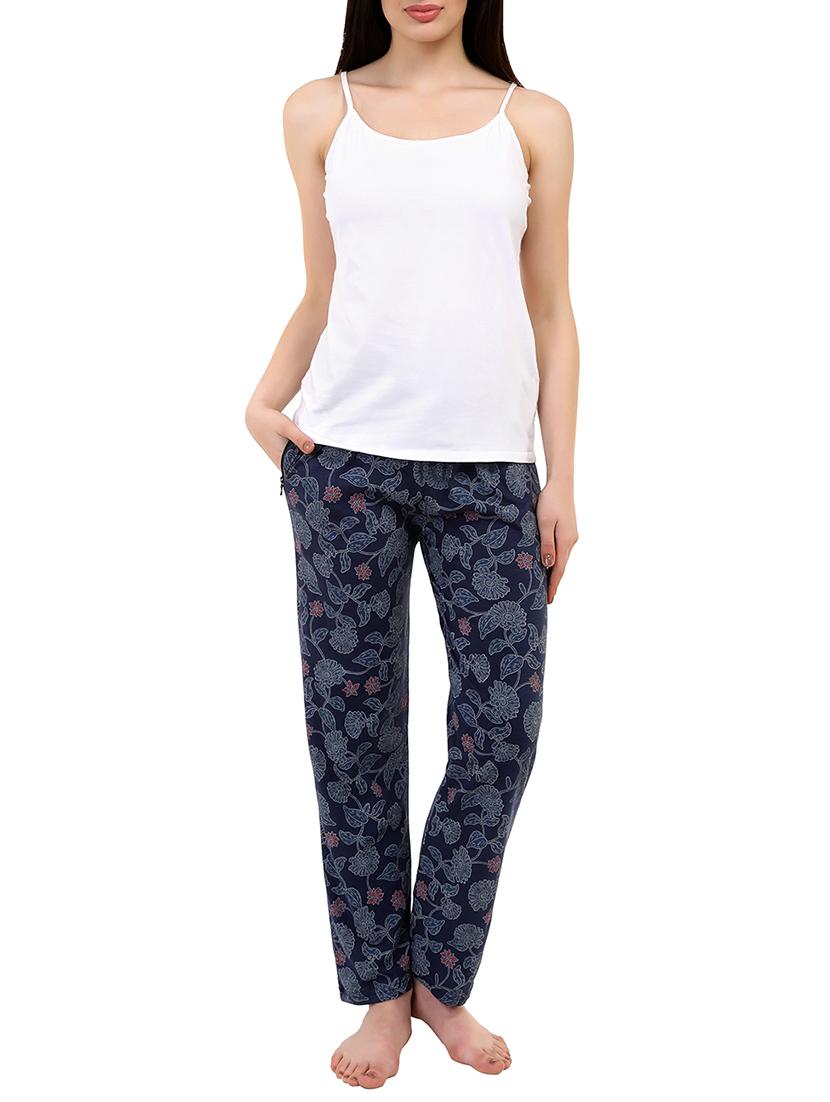 drawstring waist floral pajama - 15849256 - Zoom Image - 4