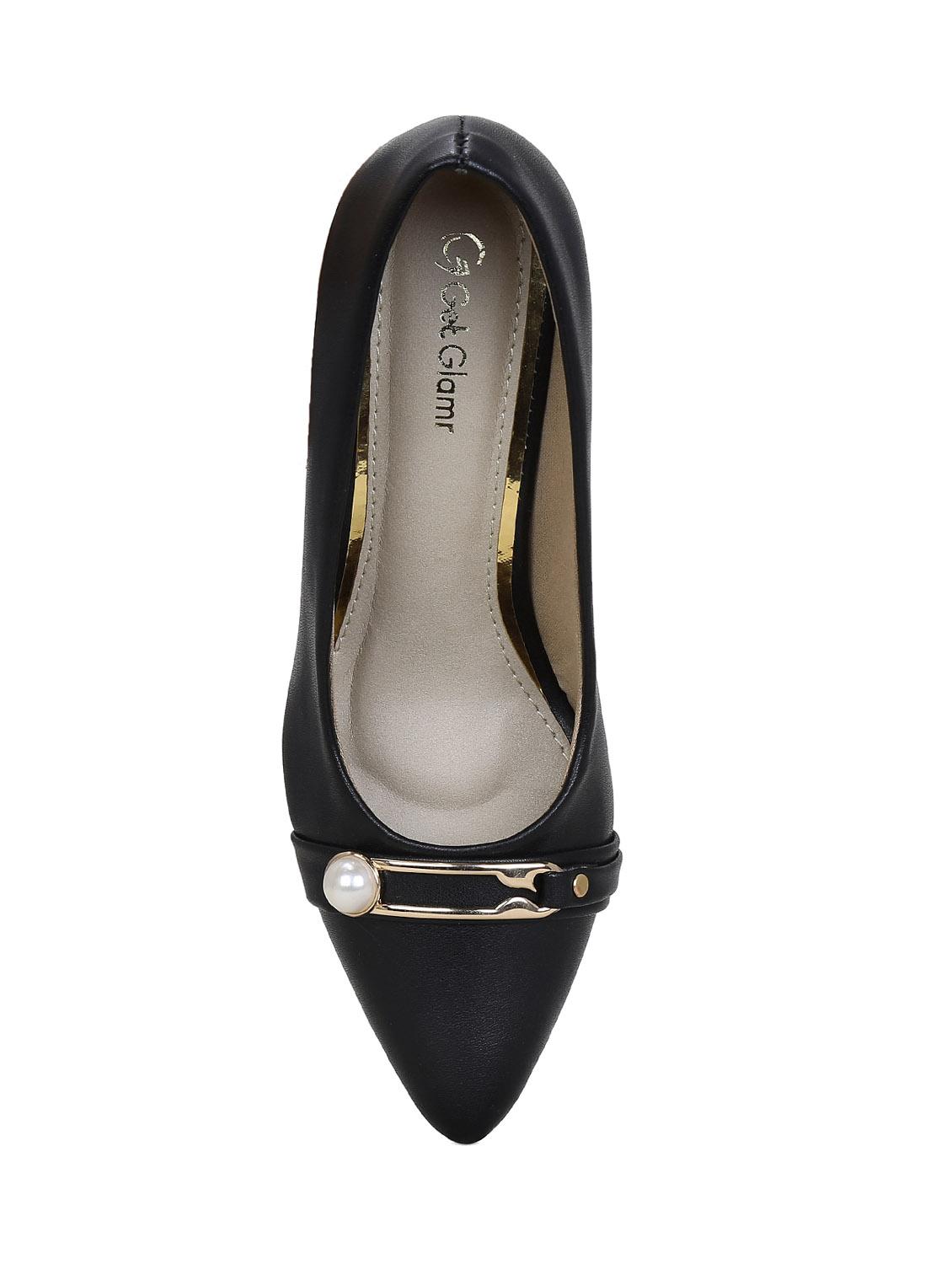 black slip on pumps - 15850929 - Zoom Image - 4