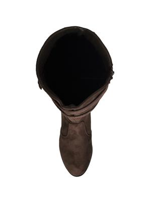brown knee length boots - 15851460 - Standard Image - 4
