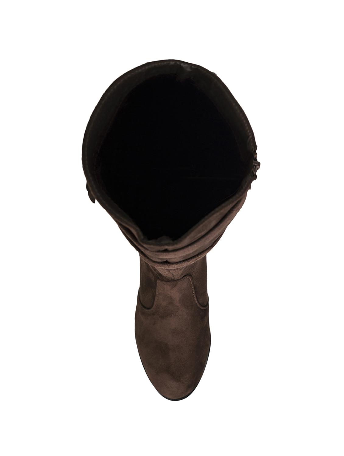 brown knee length boots - 15851460 - Zoom Image - 4