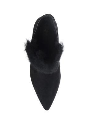 black ankle slip on boots - 15851466 - Standard Image - 4
