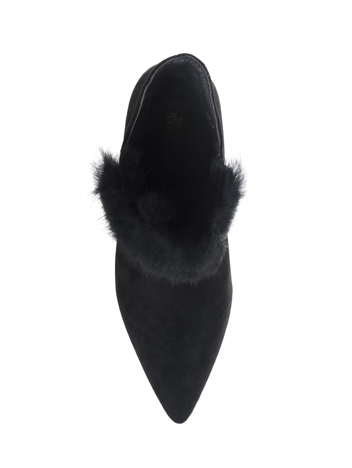 black ankle slip on boots - 15851466 - Zoom Image - 4