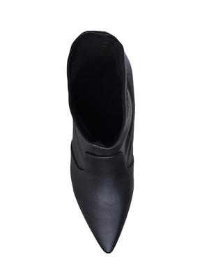 black ankle zipper boots - 15851476 - Standard Image - 4