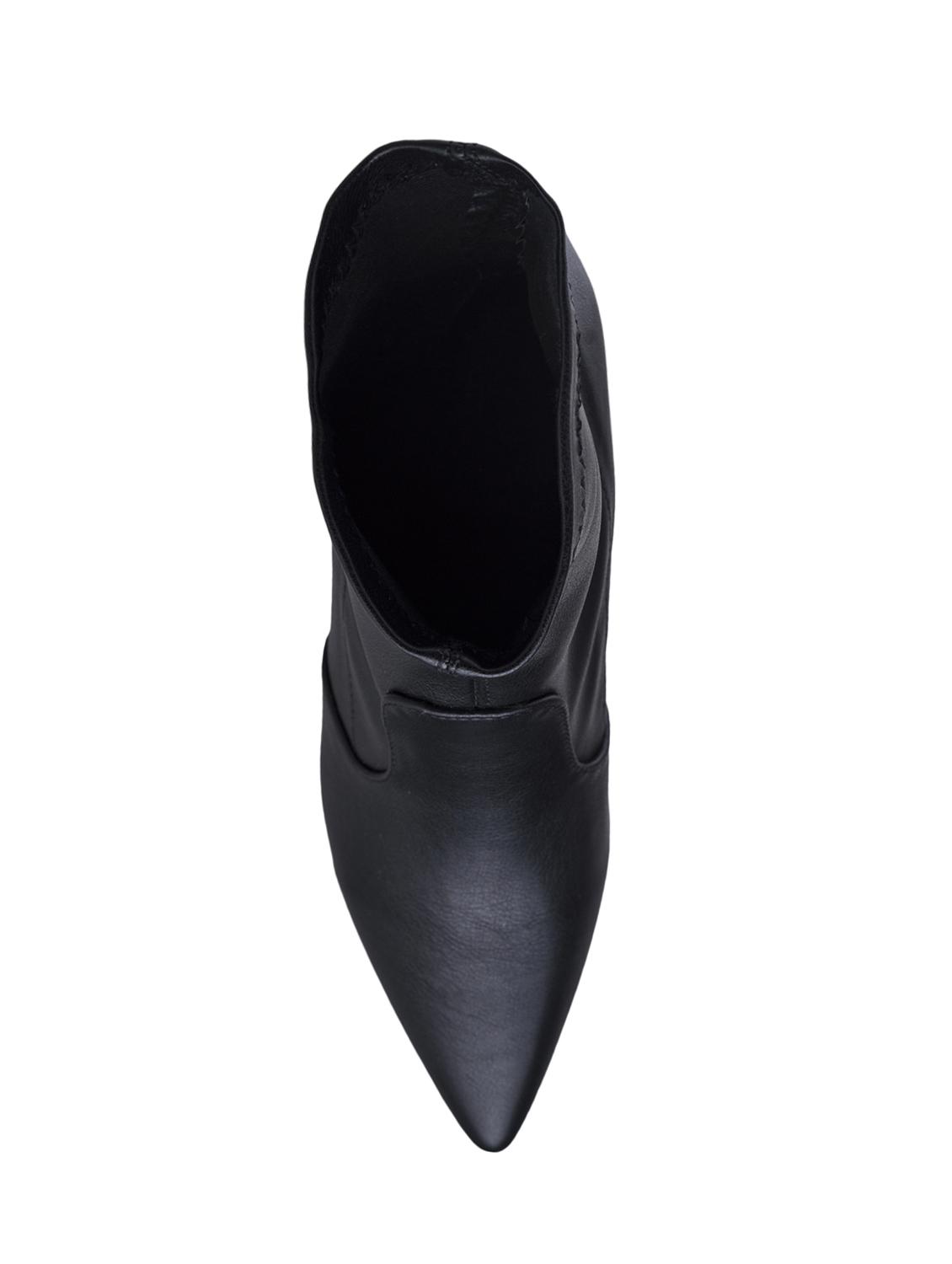 black ankle zipper boots - 15851476 - Zoom Image - 4