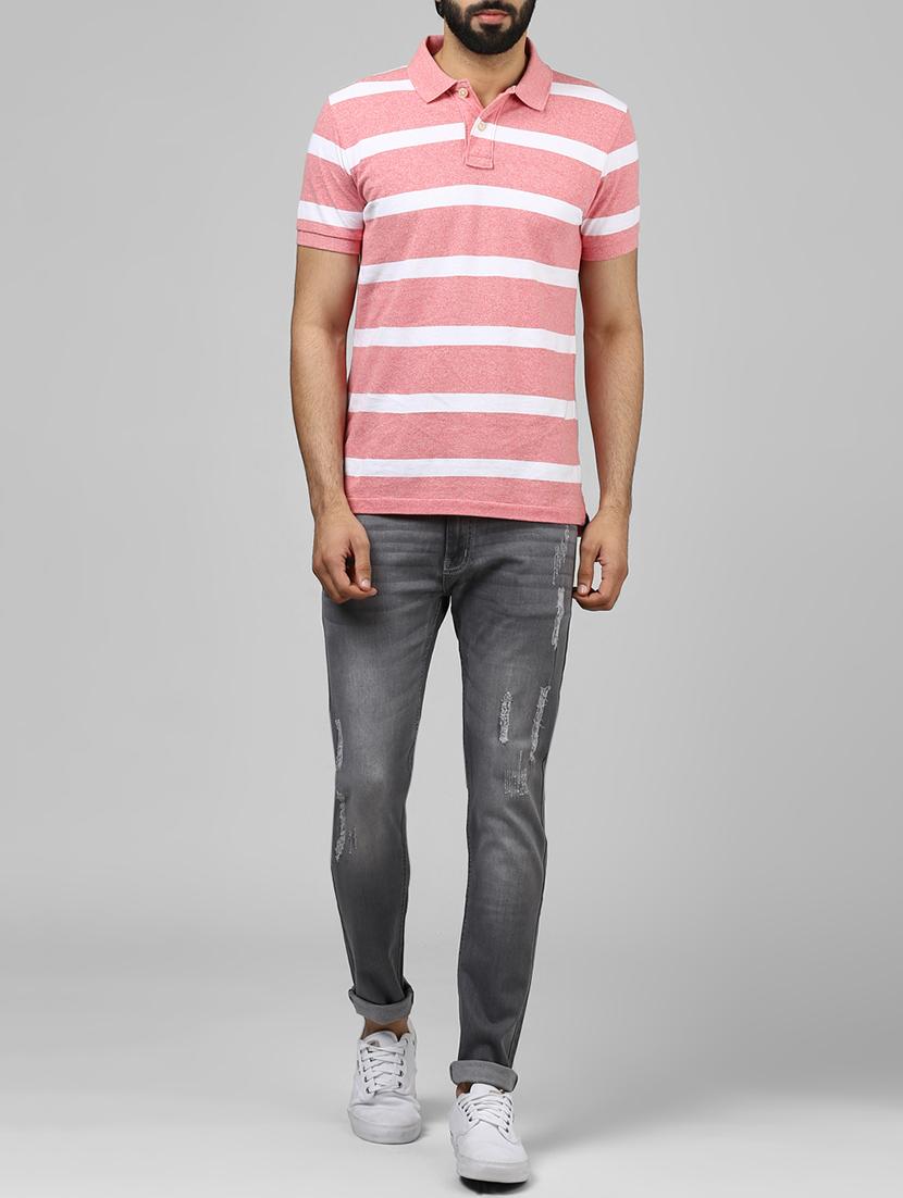 grey cotton ripped jeans - 15851553 - Zoom Image - 4