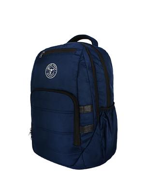 navy blue polyester backpack - 15854138 - Standard Image - 4