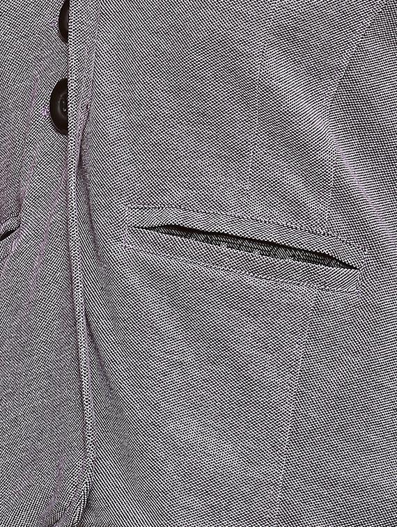 elbow patch side taped blazer - 15854323 - Zoom Image - 4