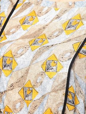Geometrical print a-line kurta - 15855224 - Standard Image - 4