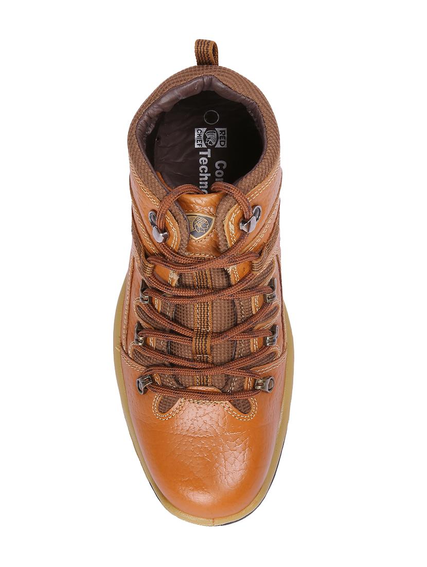 red chief tan Leather low ankle boots - 15856046 - Zoom Image - 4