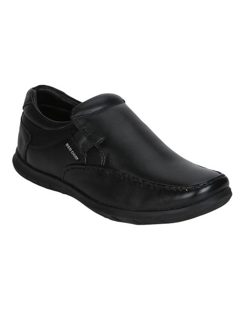black leather slipons - 15856118 - Standard Image - 1