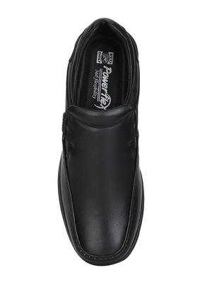 black leather slipons - 15856118 - Standard Image - 4