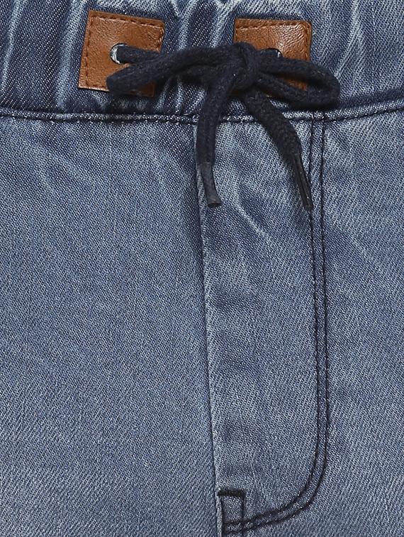 blue denim jogger - 15856252 - Zoom Image - 4