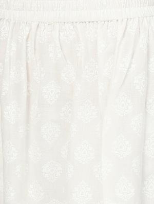Printed kurta with palazzo set - 15857264 - Standard Image - 4