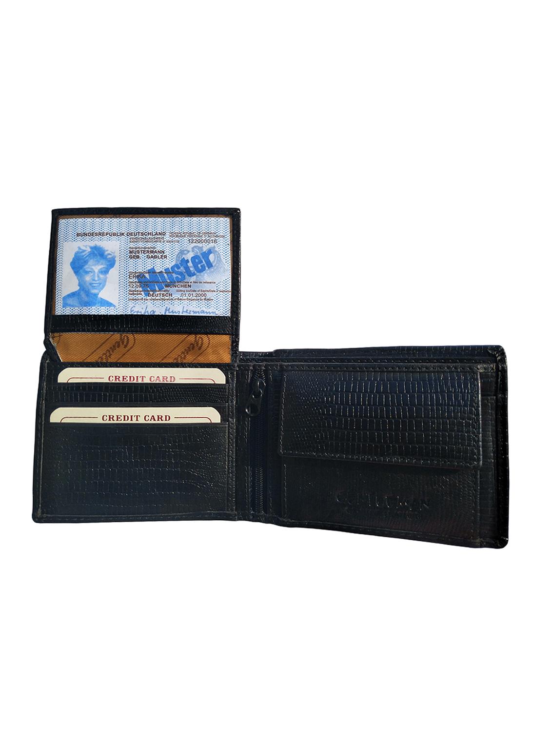 black leather wallet - 15858189 - Zoom Image - 4