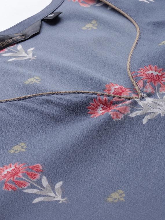 Straight printed kurta - 15858899 - Zoom Image - 4