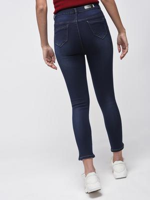 stone washed side taping jeans - 15859298 - Standard Image - 4