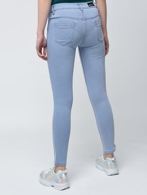 side striped skinny jeans - 15859326 - Standard Image - 4