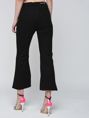 high waist boot cut jeans - 15859328 - Standard Image - 4