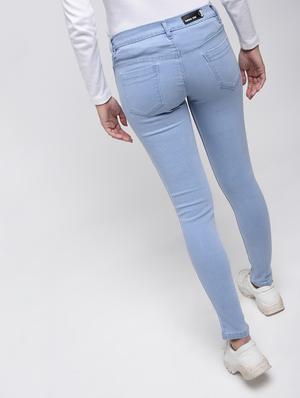 side taping knee slit jeans - 15859330 - Standard Image - 4