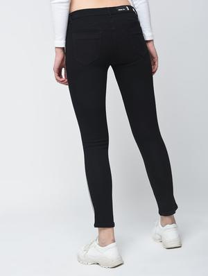 side striped skinny jeans - 15859342 - Standard Image - 4