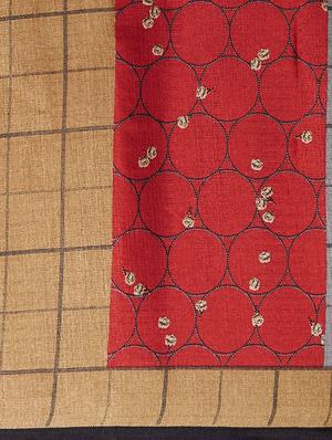 geometric printed saree with blouse - 15860794 - Standard Image - 4