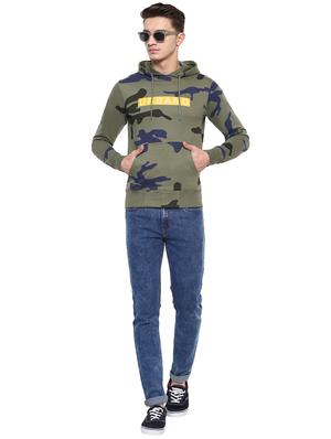 green camouflage print sweatshirt - 15862123 - Standard Image - 4